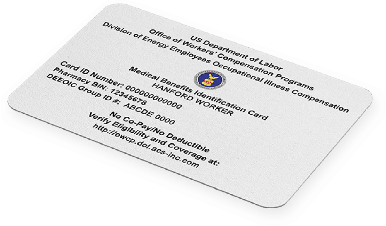Do You Have the White Card from Working at Hanford? - Atomic Home Health